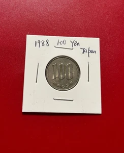 1988 100 YEN JAPAN COIN - NICE WORLD COIN !!! - Picture 1 of 2
