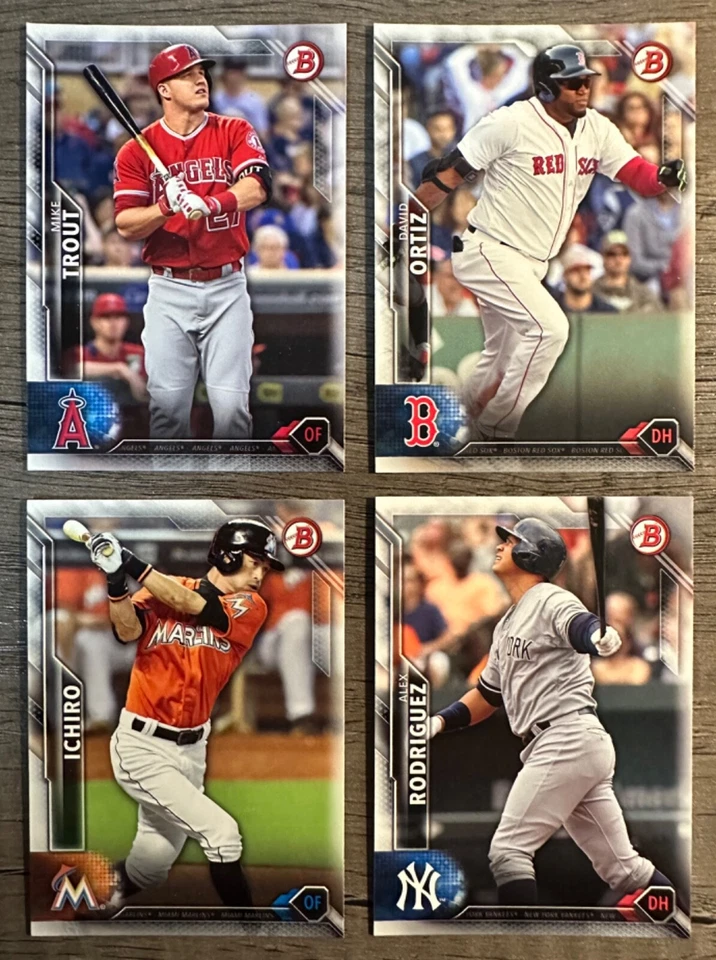 2016 Bowman Baseball Paper RC's & Vets #1-150: You Pick- Complete Your Set - Image 1 of 1