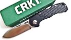 Crkt Noma Lock Back Folding Knife, Model # Cr2815 Deep Bellied Blade.