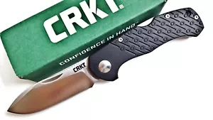CRKT Noma Lock Back Folding Knife, Model # CR2815 Deep Bellied Blade. - Picture 1 of 15