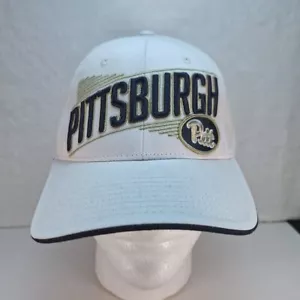 Pittsburgh Pitt Panthers Zephyr Snapback Hat Cap White - Picture 1 of 8