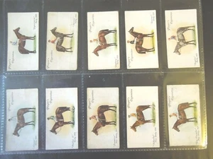 1933 caballo de carreras Derby Grand National Winners conjunto 50 tarjetas cigarrillo de tabaco - Imagen 1 de 7