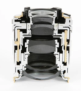 RARE * ZEISS DISTAGON T* ZF2 35mm / 2.0 * " CUTAWAY MODEL " DURCHSCHNITT SAMPLE - Picture 1 of 7