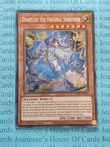 LEDE-EN012 Diabellze the Original Sinkeeper Secret seltene Yu-Gi-Oh Karte 1. Neu - Bild 1 von 3