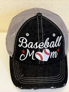 Mom Love Heart Trucker’s Hat Baseball Cap - Picture 1 of 5