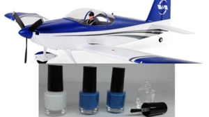 Pintura de retoque E-FLITE RV-7 1,1m BNF IDEAL PARA TENER BUENA RETROALIMENTACIÓN - Imagen 1 de 2