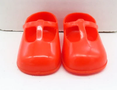 Ideal Crissy Family Muñecas Original Naranja Correa en T Hebilla Zapatos Para Canela!(#4) Foto 1 de 4