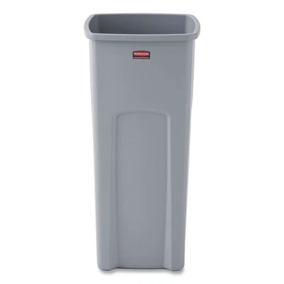 Rubbermaid Commercial 356988GY Untouchable 23 gal Waste Container - GRY New - Image 1 of 4