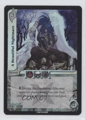 2008 Universal Fighting System (UFS) - SNK: Flames of Fame A Beautiful Nightmare - Image 1 of 2