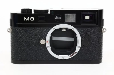 RARE Leica M8.2 10711 Black Paint Schwarz Lackiert ca. 8.600 Klicks OVP Top - Bild 1 von 4