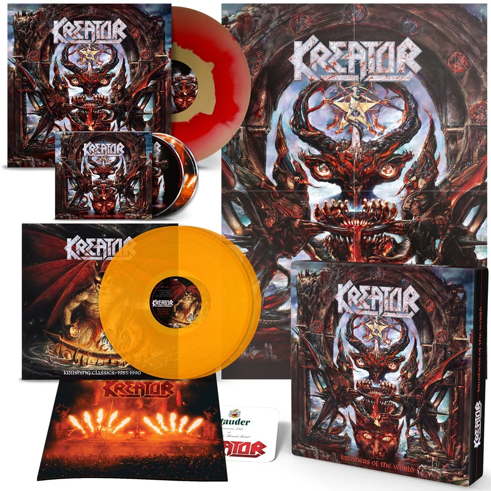 Kreator Krushers of the World (CD) Box Set with Vinyl (PRESALE 16/01/2026) - Bild 1 von 1