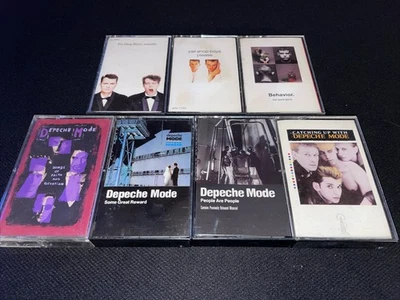 Depeche Mode 10 tape lot People are Some Great 101 Pet Shop Boys discography Foto 1 de 4
