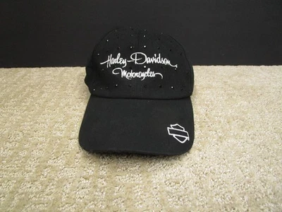 Gorra Harley-Davidson con correa trasera talla única negra estrás logotipo para hombre Foto 1 de 4