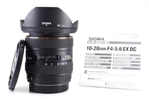 Sigma EX DC 10-20mm HSM F4-5.6 Zoom Lens Canon EF F&R Cap & Hood EOS DSLR's - Picture 1 of 17
