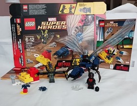 Lego 76039 Marvel Super Heroes Ant-Man Final Battle BOX Manual Comic Book Comple