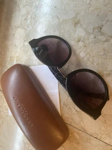 Longchamp Paris Sonnenbrille Damen mit Etui schwarz - Bild 1 von 8