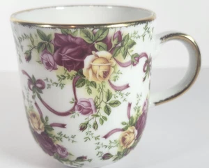 Royal Albert Old Country Roses Ruby Celebration Becher Fine China EUC - Bild 1 von 9
