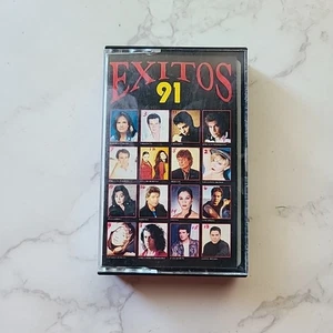 Cassette Tape Exitos 91 1991 Spanish Layin Latino Music Complilation NICE shape - Picture 1 of 7