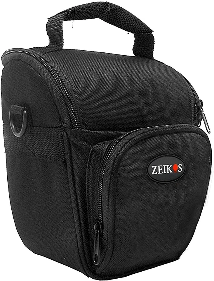 Estuche con zoom corto Zeikos ZE-CA10B para cámaras DSLR (Negro) Foto 1 de 1