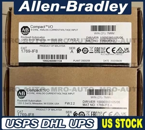 New Sealed AB 1769-IF8 /A CompactLogix 8 Pt Analog Input Module 1769IF8 In Stock - Picture 1 of 1