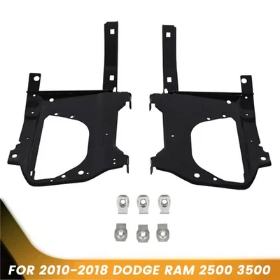 Kit de soporte de parachoques delantero izquierdo y derecho para Dodge Ram 2500 3500 2010-2018 Foto 1 de 4