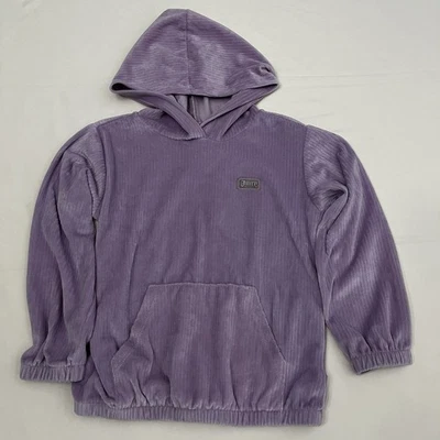 Sudadera con capucha de terciopelo lavanda Juicy Couture para niñas talla 6 Foto 1 de 4