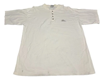 Camiseta Henley Vintage No Fear Camiseta 1/4 Botón Manga Corta Talla XL Foto 1 de 4