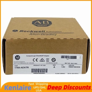 Factory Sealed AB 1769-AENTR Ser A Compactlogix Ethernet Adapter US Free Tax - Picture 1 of 4