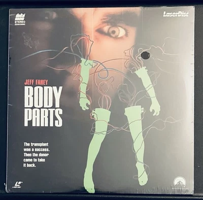 BODY PARTS Horror Factory Sealed 1992 **LaserDisc** Jeff Fahey Digital Sound NEW - Image 1 of 2
