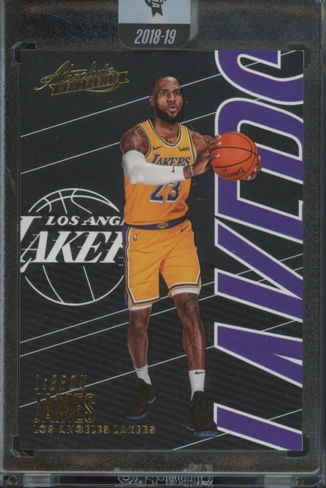 2018-19 Panini Absolute Basketball LeBron James #23 - Image 1 of 2