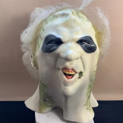 Vintage 2002 Beetlejuice Halloween Mask Rubber Latex Warner Bros Cinema Secrets - Image 1 of 4