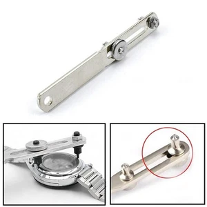Herramienta de reparación de relojes ajustable cubierta trasera/abridor llave removedora/relojero - Imagen 1 de 8