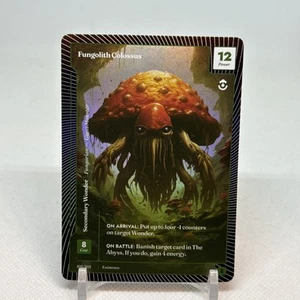Wonders Of The First CCG Fungolith Colossus EPIC Foil Existence Set 101/401 - Picture 1 of 2