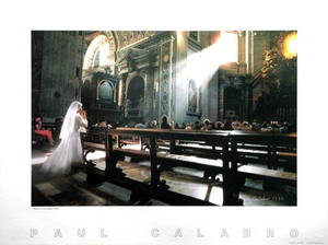 Marriage Of Light by Paul Calabro Vintage Original 1985 Photo Lithograph Signed - Picture 1 of 1
