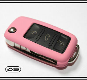 Pink Schlüssel Abdeckung Für VW Seat Skoda Schutzhülle Schutz Gt Gti Linie R FSI