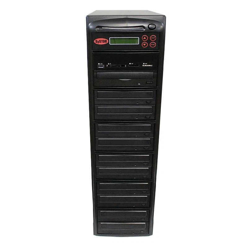 SySTOR 1-10 USB/SD/CF/MS/MMC Multi Media Backup Copier to CD DVD Duplicator - Image 1 of 1