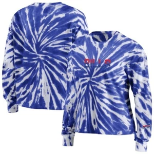 WEAR NFL Buffalo Bills Women's Tie Dye Longsleeve Size PLUS 1X - Picture 1 of 3