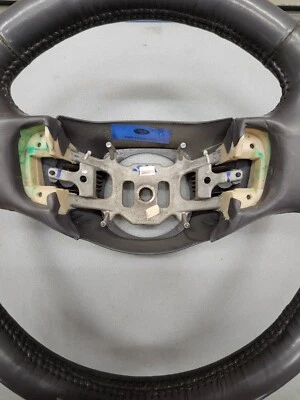 🔥1997-2003 福特 F-150 F-250 EXPEDITION 皮革方向盘巡航仪表板黑色 — 第 1/4 张图片