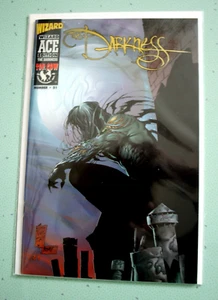 The Darkness Wizard Ace #21 Acetate Overlay Cover Jan 1997 Silvestri Cover - Picture 1 of 4