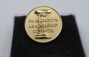 President's Leadership Council Metal Lapel Pin 1" Round Hat Pin Pinback 1990's - Picture 1 of 18