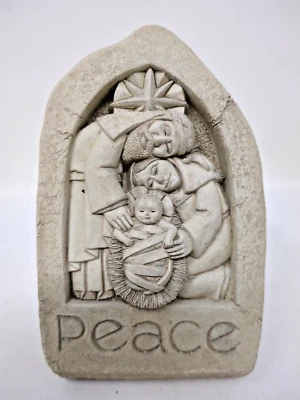 Камень Carruth Studio Nativity Holy Family Mary Joseph Baby Jesus 5 дюймов - 2001 - Изображение 1 из 4