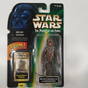 Star Wars The Power Of The Force Hoth Chewbacca With Bowcaster Rifle - Picture 1 of 2