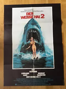 Der weiße Hai 2 (Kinoplakat '78) - Roy Scheider / Lorraine Gary - Picture 1 of 1