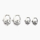 925 Sterling Silver Skull Lobster Claw Clasp for Necklace Bracelet A2917