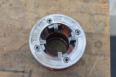 Toledo No 11, 1-1/4" pipe threader die - Image 1 of 4