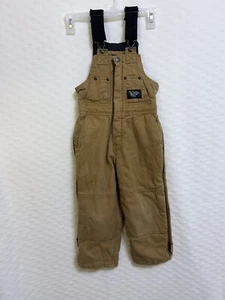 Walls Blizzard Pruf Winter Work Farm Trucker Bibs / Overalls Size S/R 6/7 Canvas - Picture 1 of 19
