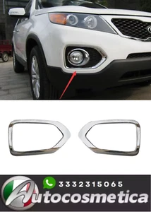 Cover cornici adesive fendinebbia paraurti anteriore per Kia Sorento II 2009-14* - Imagen 1 de 5