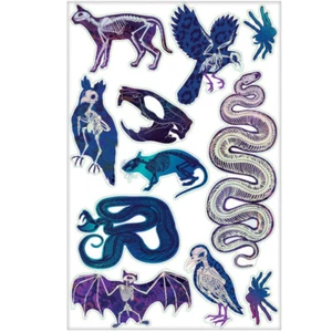 Halloween Party Supplies Wall Vinyl Decal Decorations Midnight Mayhem Creepy - Picture 1 of 1