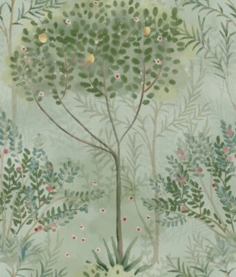 MN1823 Orchard Green Wallpaper by York Wallcoverings