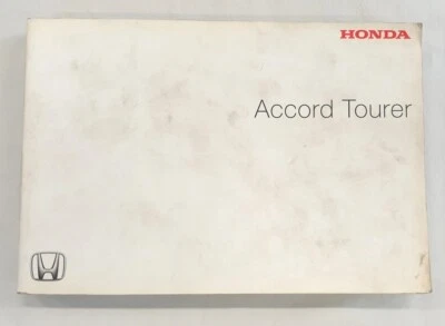 HONDA ACCORD TOURER libretto uso e manutenzione - Immagine 1 di 2